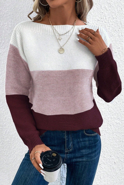 Soria Cozy Mixed Wool Sweater - Easygoing Fit