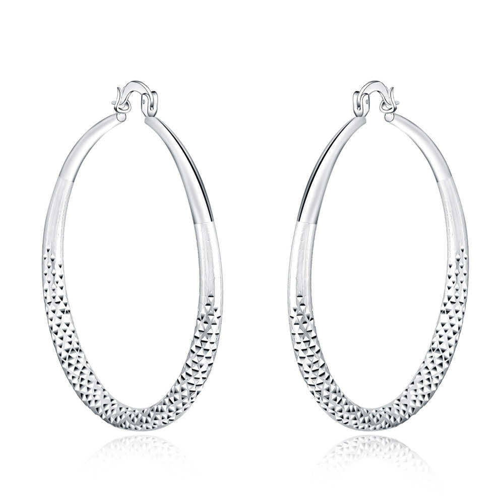Silver Hoop Earrings