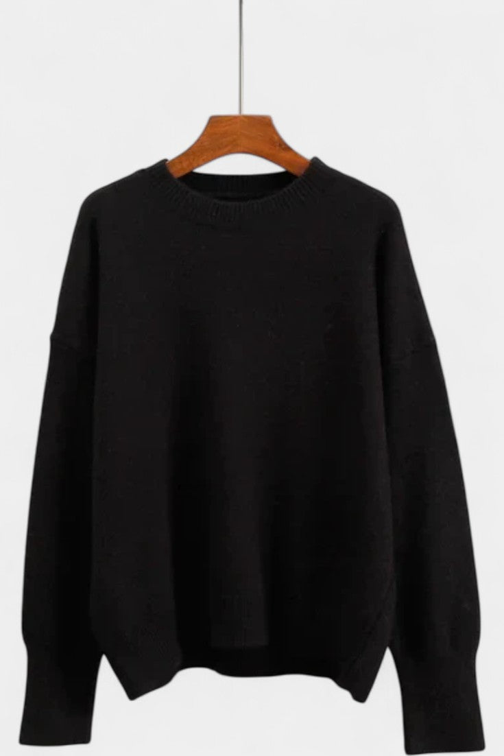 Krolyn Ribbed Detail Casual Pullover