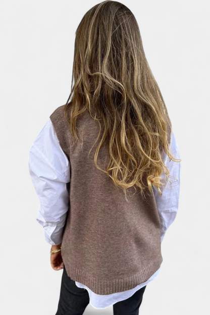 Mairead V-Neck Lightweight Knit Sweater