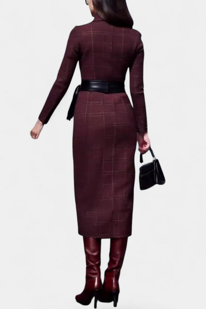 Elegant Asymmetrical Couture Dress by Nayeli